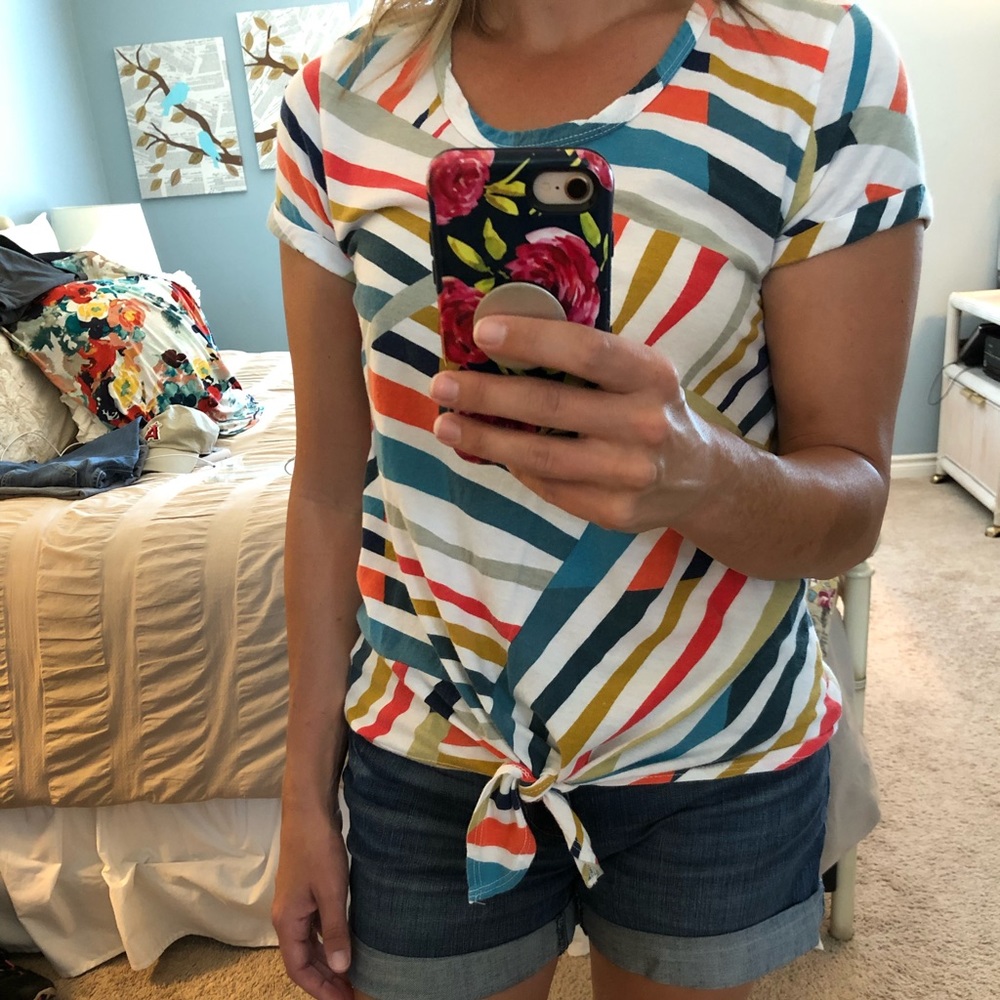 Anthropologie striped t-shirt